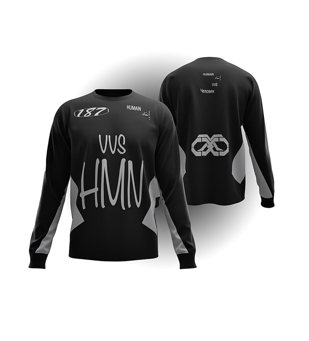 Jersey racing black HMN x VVS