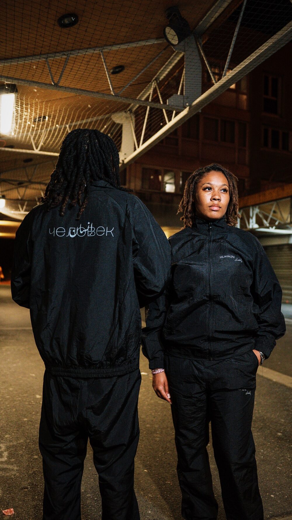 Ensemble « N.S » noir HOMME / FEMME – Image 2